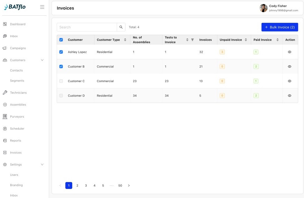 Case study screenshot